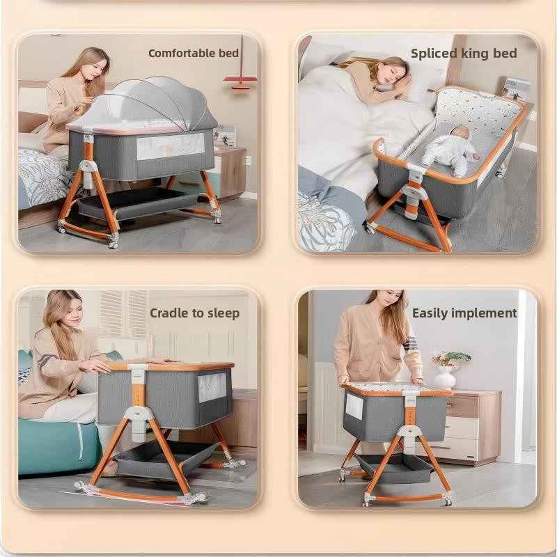 Multifunctional Portable Baby Crib