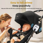GO2MOM Baby Stroller rocker with Soothing White Noise